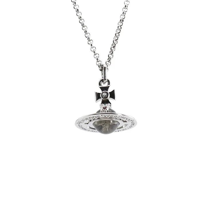 Vivienne Westwood Vivienne Westwood New Tiny Orb Pendant Necklace 0079 Size ONE SIZE - 2 Thumbnail