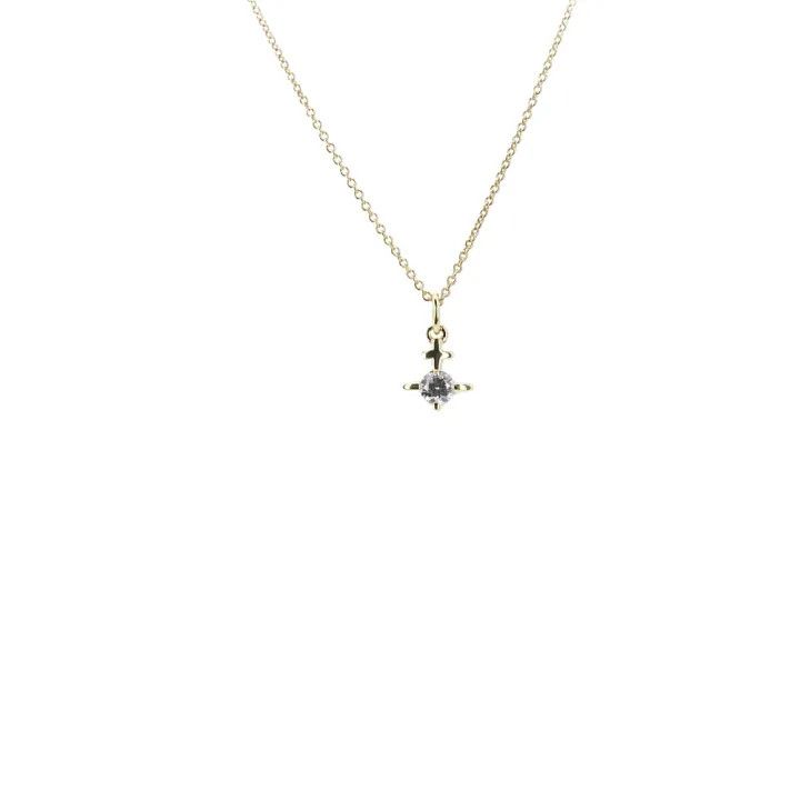 Vivienne Westwood Vivienne Westwood Crystal Saturn Necklace for Women 0079 Size ONE SIZE - 2 Thumbnail