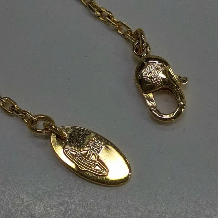 Vivienne Westwood Vivienne Westwood Gold Safety Pin Pendant Necklace 0079 Size ONE SIZE - 3 Thumbnail