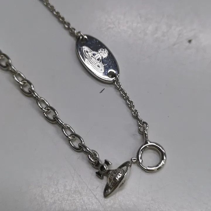 Vivienne Westwood Vivienne Westwood Octavie Choker with Saturn Pendant 0079 Size ONE SIZE - 3 Thumbnail