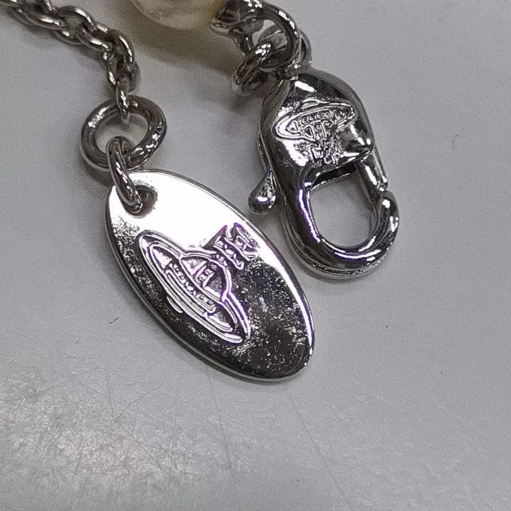 Vivienne Westwood Vivienne Westwood Lucrece Pearl and Crystal Necklace 0079 Size ONE SIZE - 3 Thumbnail