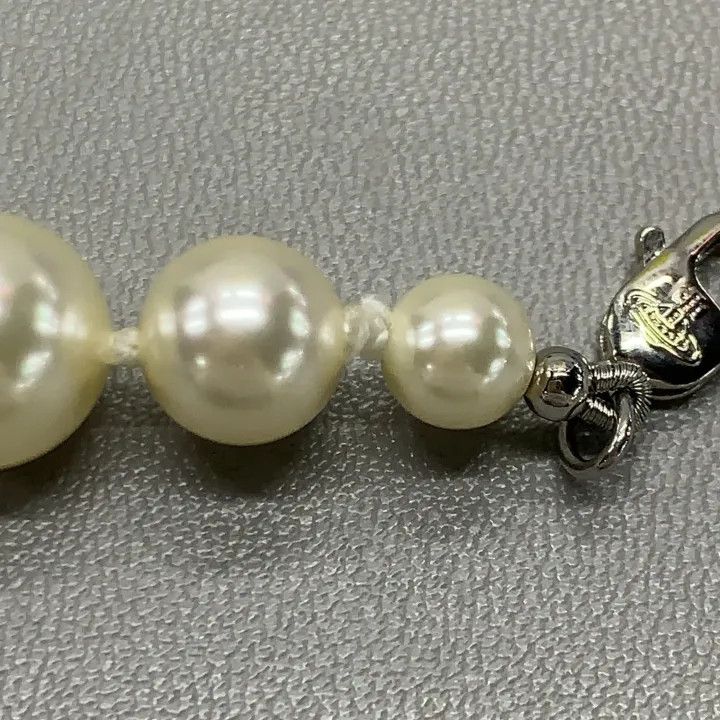 Vivienne Westwood Vivienne Westwood One Row Pearl Choker Necklace 0079 Size ONE SIZE - 5 Thumbnail