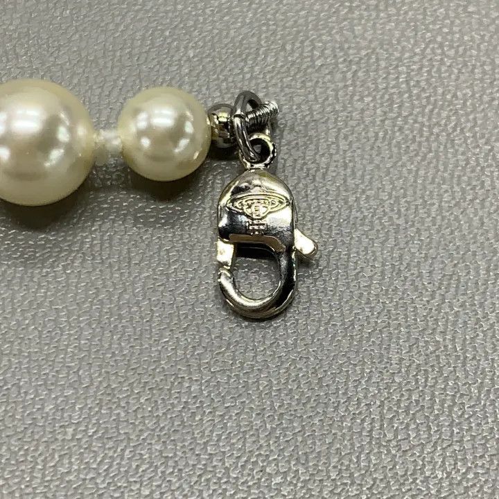Vivienne Westwood Vivienne Westwood One Row Pearl Choker Necklace 0079 Size ONE SIZE - 9 Thumbnail