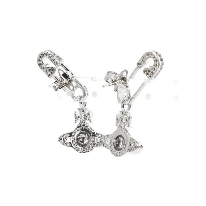 Vivienne Westwood Vivienne Westwood Lucrece Crystal Earrings 0079 Size ONE SIZE - 2 Thumbnail