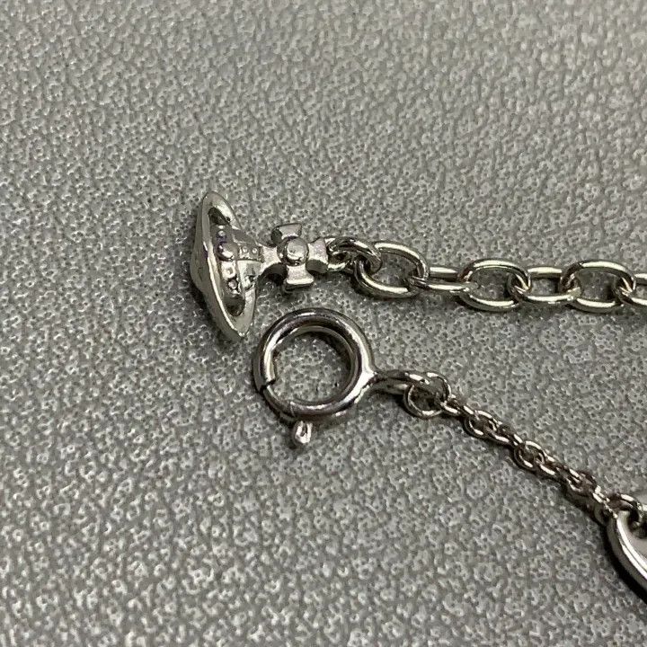 Vivienne Westwood Vivienne Westwood Octavie Silver Bow Pendant Necklace 0079 Size ONE SIZE - 5 Thumbnail