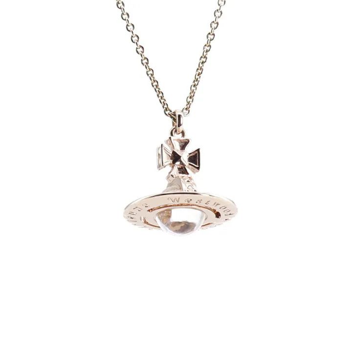 Vivienne Westwood Vivienne Westwood Pina Small Orb Metal Necklace 0079 Size ONE SIZE - 2 Thumbnail