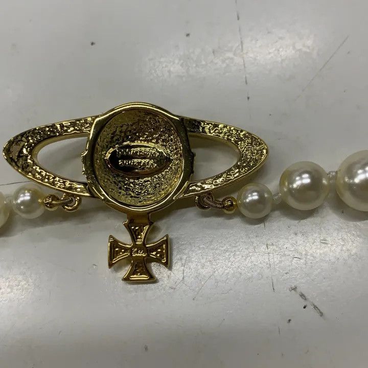 Vivienne Westwood Vivienne Westwood One Row Pearl Choker 0079 Size ONE SIZE - 2 Thumbnail