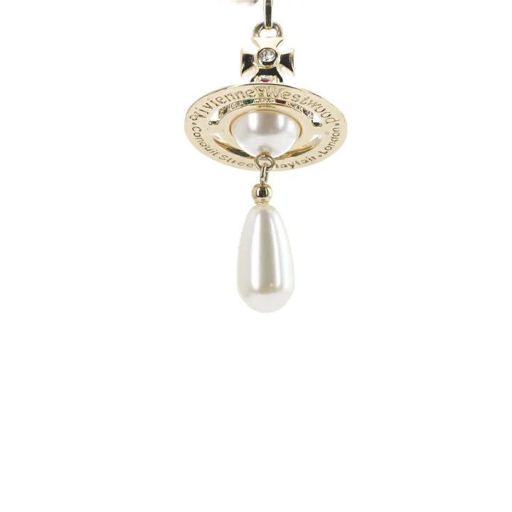Vivienne Westwood Vivienne Westwood One Row Pearl Drop Choker 0079 Size ONE SIZE - 2 Thumbnail