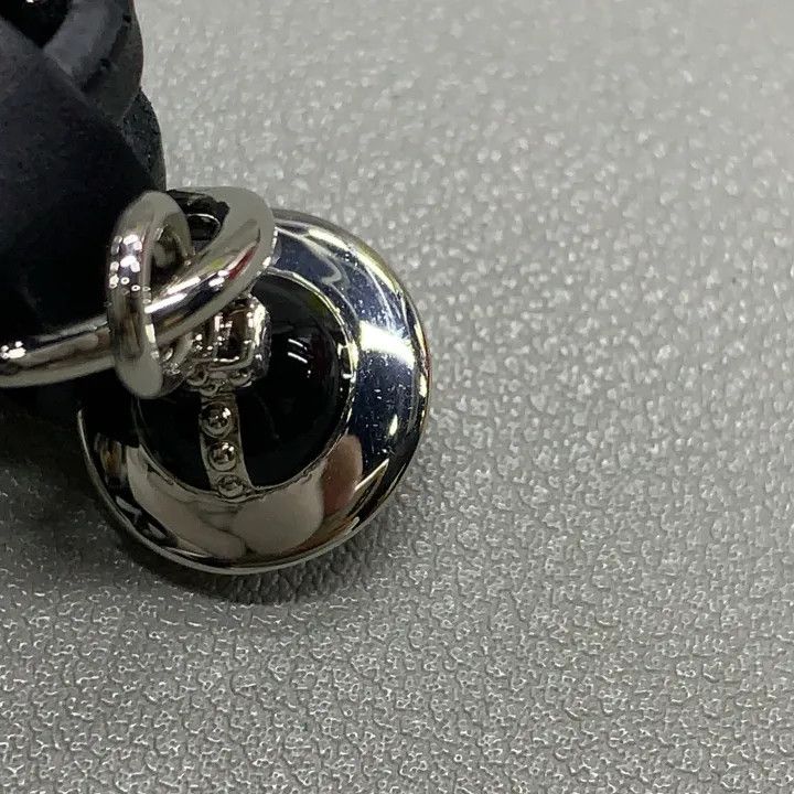 Vivienne Westwood Vivienne Westwood Black Leather Pendant Necklace 0079 Size ONE SIZE - 5 Thumbnail