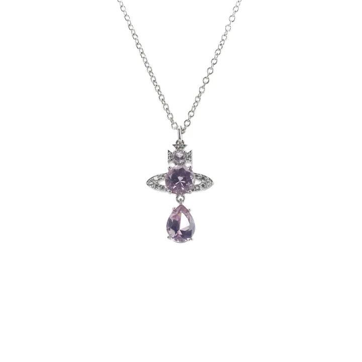 Vivienne Westwood Vivienne Westwood Ismene Drop Pendant Necklace 0079 Size ONE SIZE - 2 Thumbnail