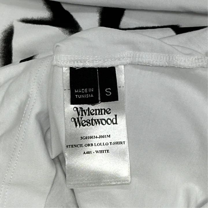 Vivienne Westwood Vivienne Westwood Logo Printed Short Sleeve T-Shirt 0079 Size S / US 4 / IT 40 - 4 Thumbnail