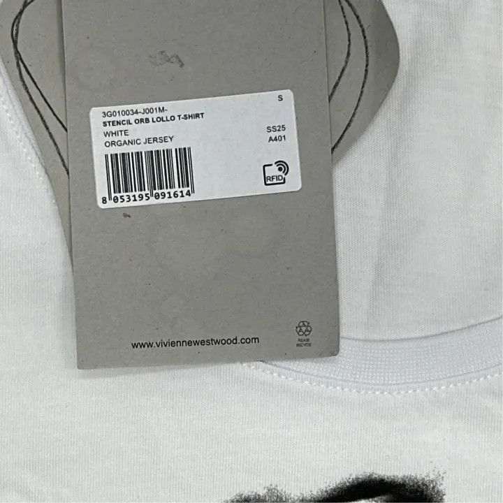 Vivienne Westwood Vivienne Westwood Logo Printed Short Sleeve T-Shirt 0079 Size S / US 4 / IT 40 - 3 Thumbnail