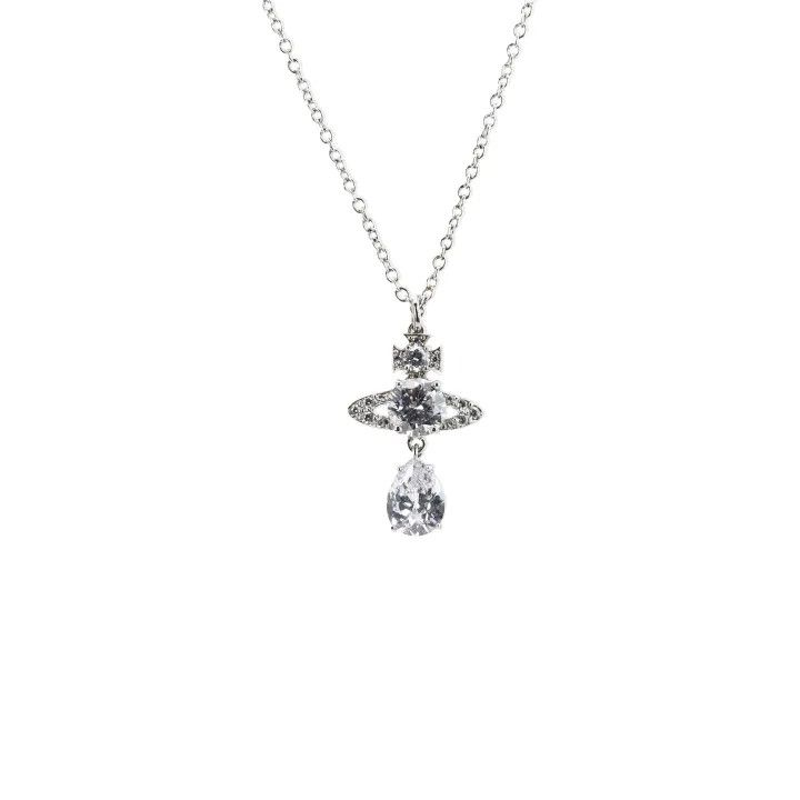 Vivienne Westwood Vivienne Westwood Elegant Silver Necklace 0079 Size ONE SIZE - 2 Thumbnail