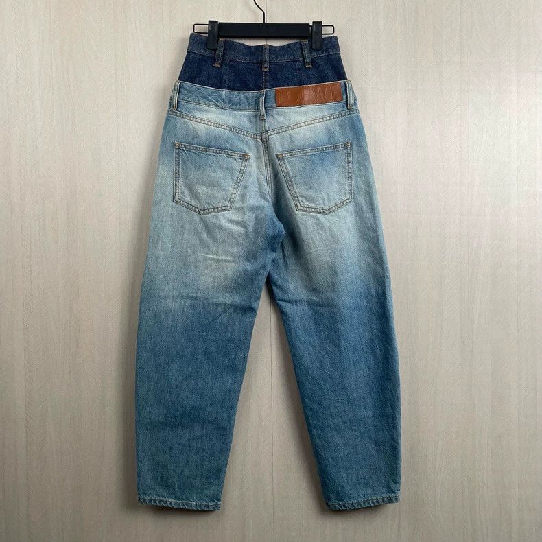 Loewe Loewe Blue Denim Pants Size 34 Size US 34 / EU 50 - 3 Thumbnail