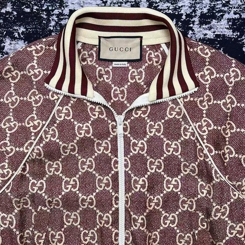 Gucci gucci double g print short sleeve jacket Size US XS / EU 42 / 0 - 2 Thumbnail