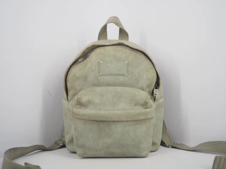 Maison Margiela maison margiela grey-green mini backpack Size ONE SIZE - 3 Thumbnail