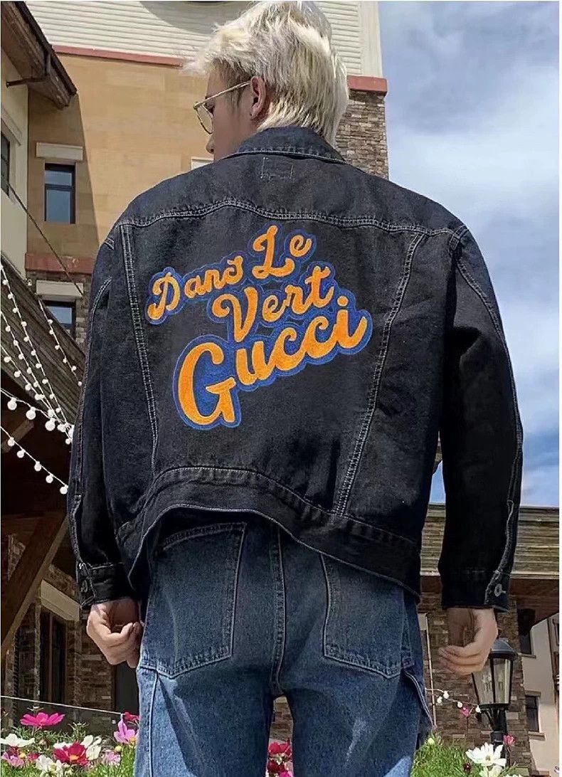 Gucci gucci ss23 chinese new year denim jacket Size US M / EU 48-50 / 2 - 6 Thumbnail
