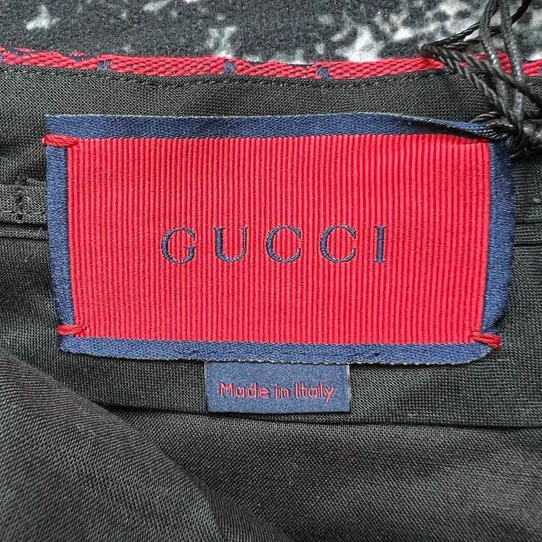 Gucci gucci double g logo red canvas shorts Size US 36 / EU 52 - 3 Thumbnail