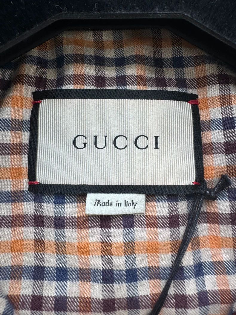 Gucci gucci embroidered denim jacket with studs Size US L / EU 52-54 / 3 - 5 Thumbnail