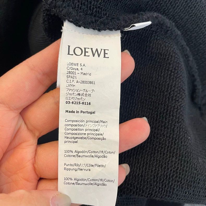 Loewe loewe classic logo embroidered sweatshirt Size US L / EU 52-54 / 3 - 5 Thumbnail