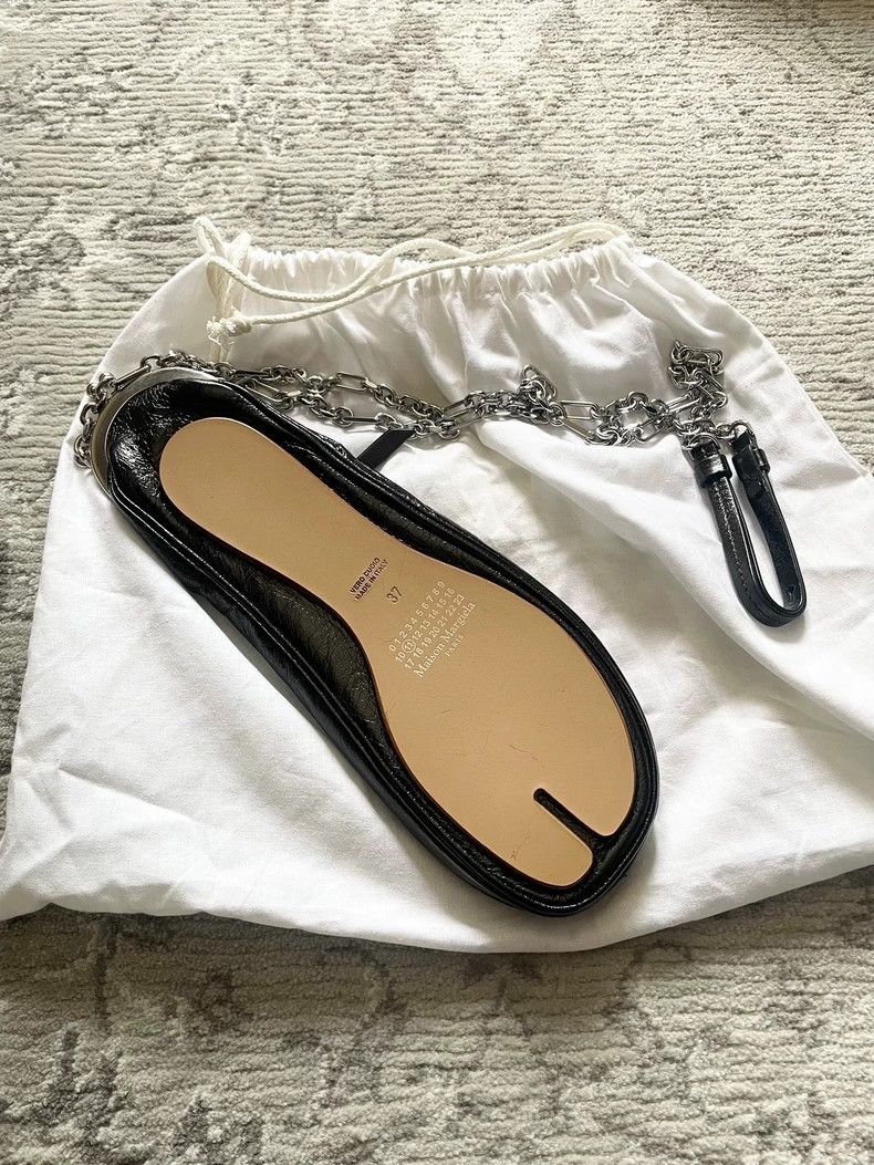 Maison Margiela black chain crossbody bag by maison margiela Size ONE SIZE - 3 Thumbnail