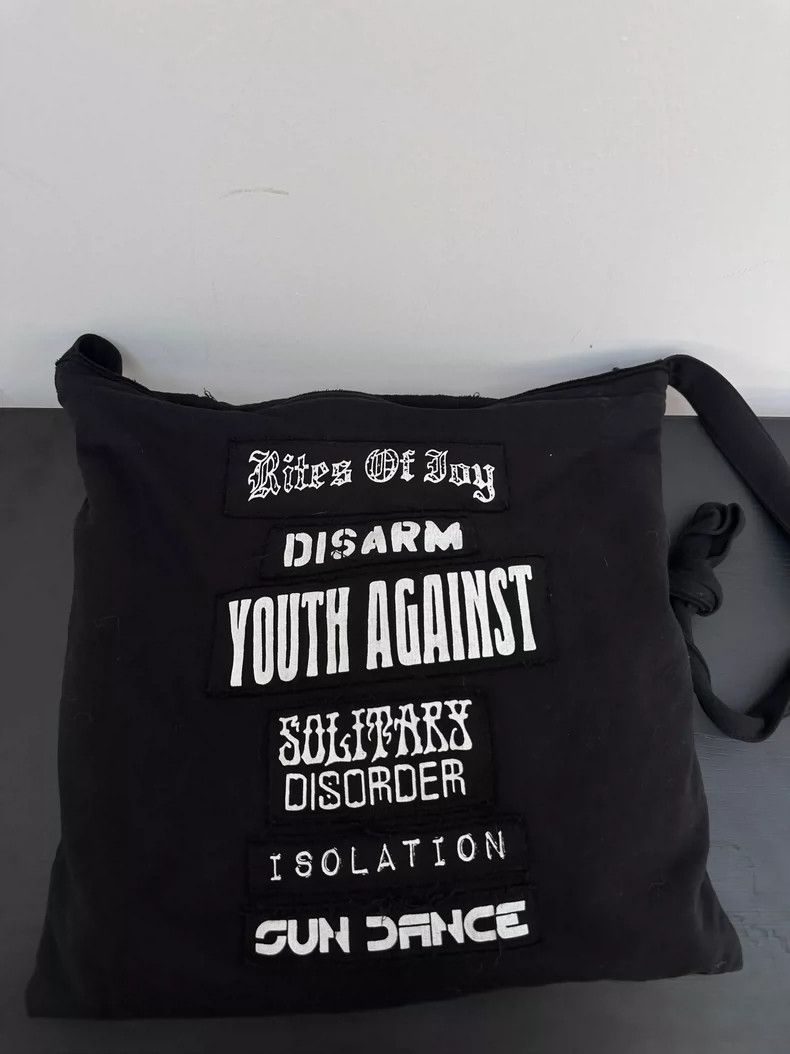 Raf Simons raf simons slogan tote bag Size ONE SIZE - 3 Thumbnail
