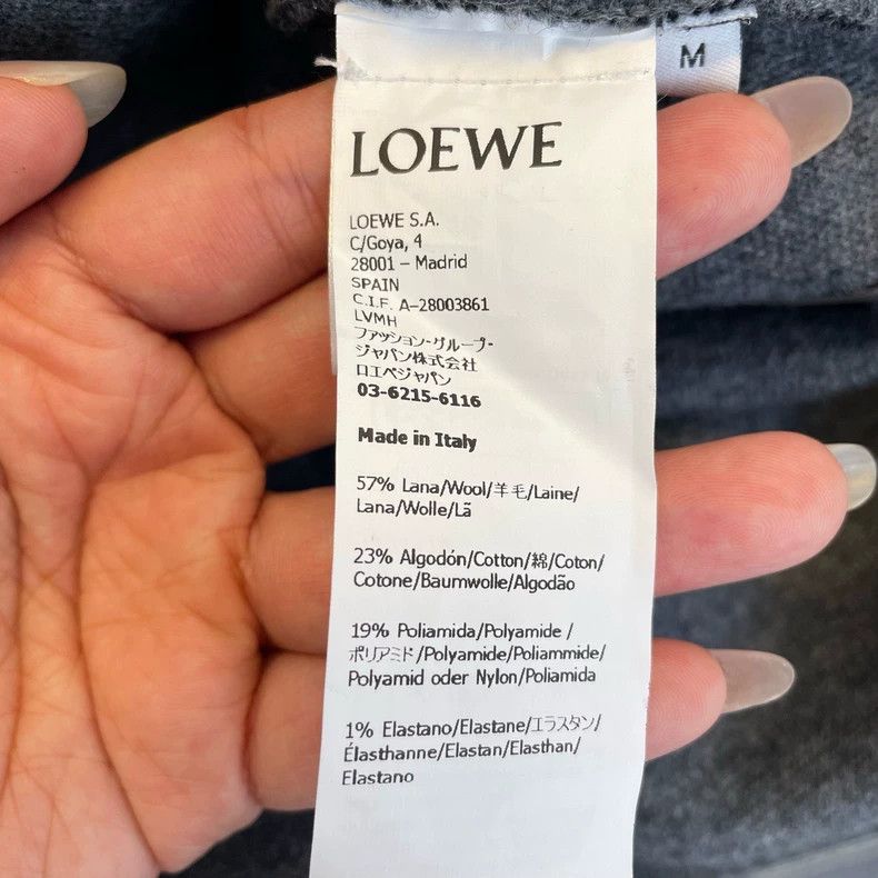 Loewe gray LOEWE knitted cardigan size M Size US M / EU 48-50 / 2 - 5 Thumbnail