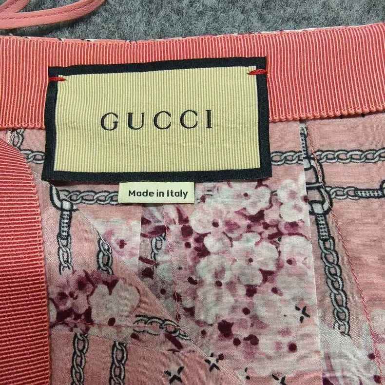 Gucci pink floral silk midi skirt Size US 38 / EU 54 - 3 Thumbnail