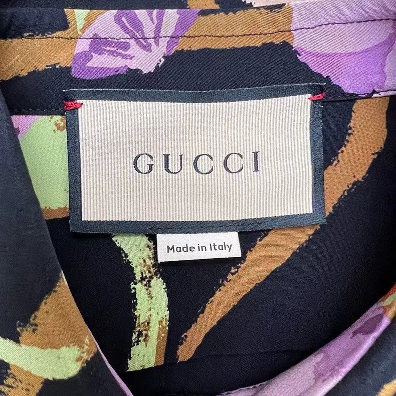 Gucci gucci x ken scott floral silk shirt Size US S / EU 44-46 / 1 - 3 Thumbnail