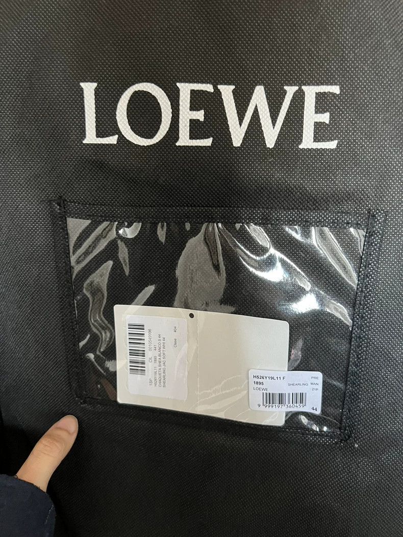 Loewe Loewe Shearling and Leather Jacket Size US M / EU 48-50 / 2 - 3 Thumbnail