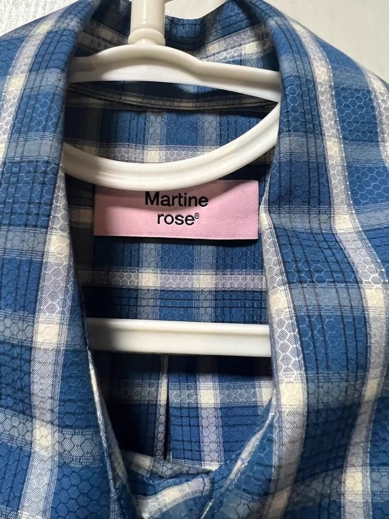 Martine Rose martine rose short sleeve checkered shirt Size US L / EU 52-54 / 3 - 3 Thumbnail