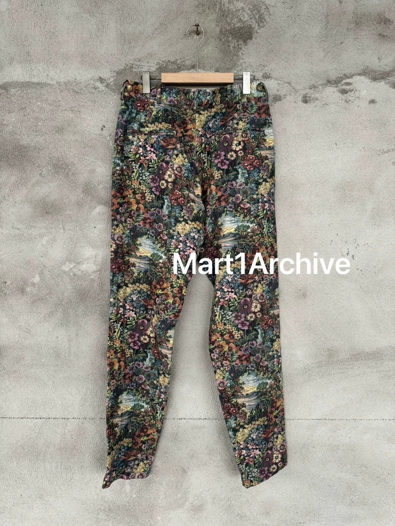 Yohji Yamamoto floral pattern trousers by yohji yamamoto Size US 32 / EU 48 - 2 Thumbnail