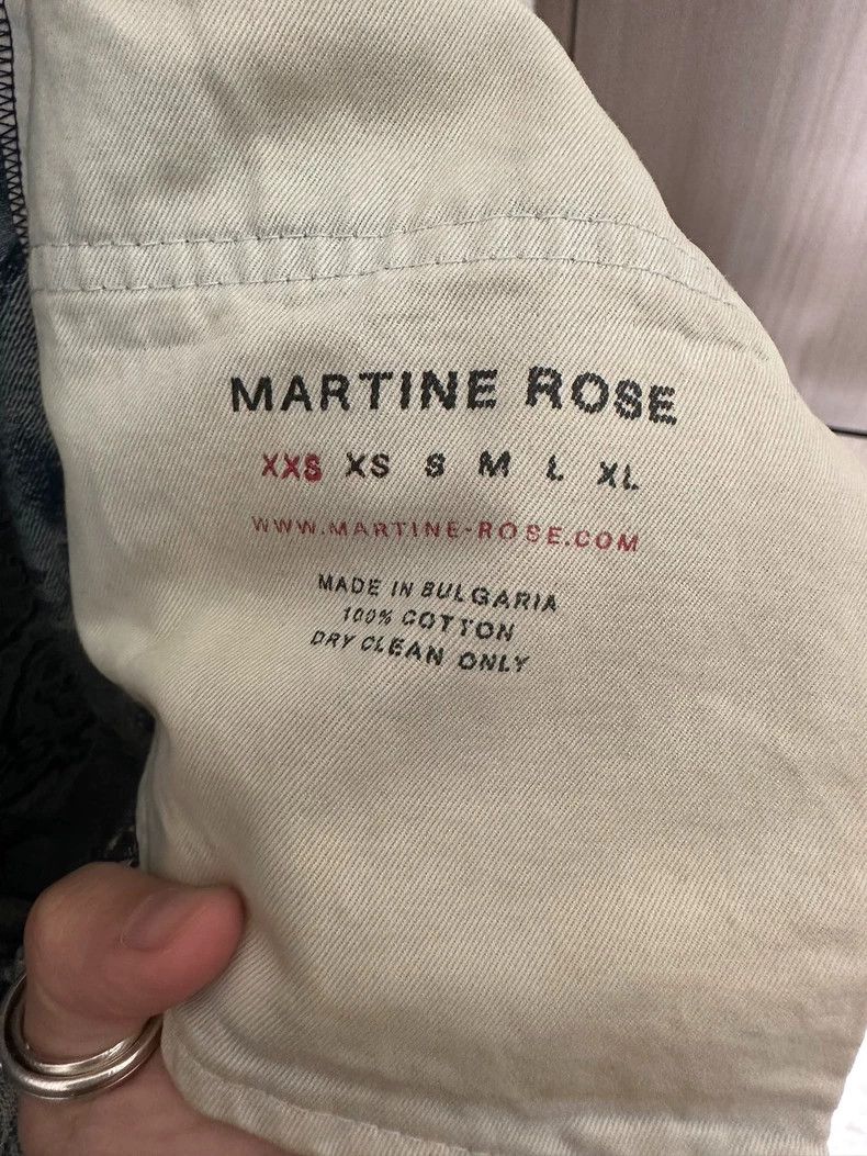 Martine Rose embroidered patterned denim pants by martine rose Size US 30 / EU 46 - 5 Thumbnail