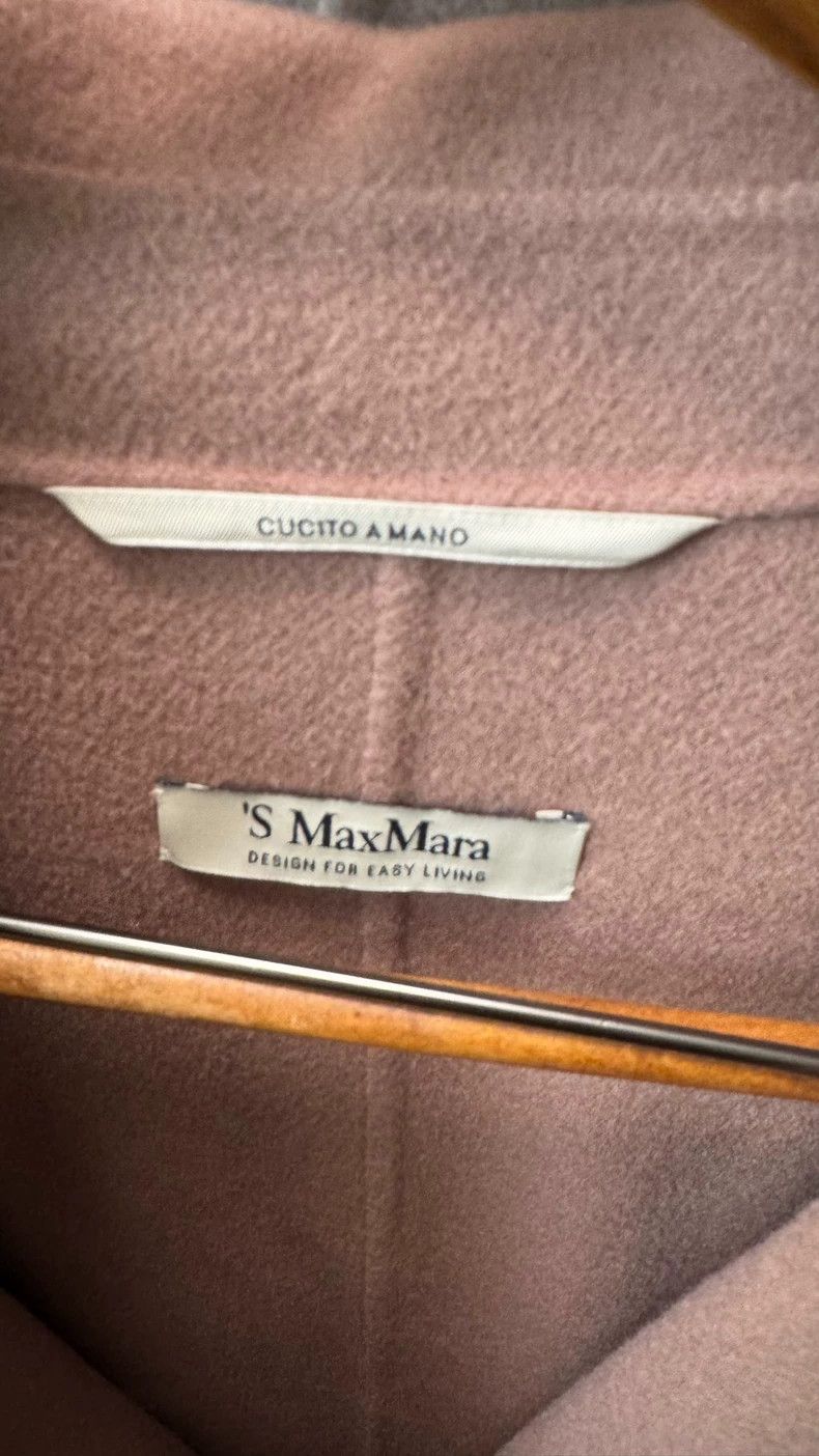 Max Mara max mara pink wool coat with belt Size US XS / EU 42 / 0 - 5 Thumbnail