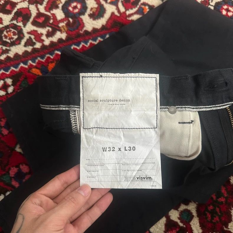 Visvim visvim black denim pants for casual wear Size US 32 / EU 48 - 8 Thumbnail