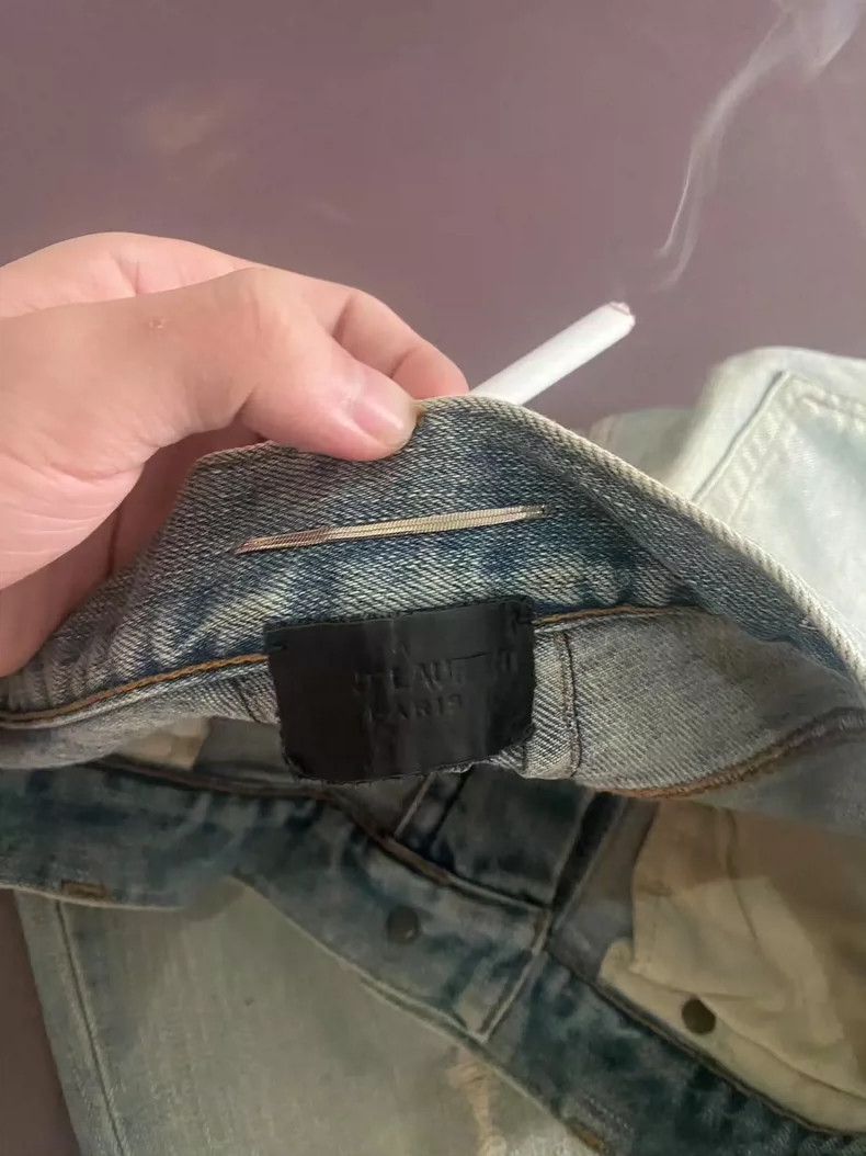 Saint Laurent Paris saint laurent distressed blue denim pants Size US 30 / EU 46 - 3 Thumbnail