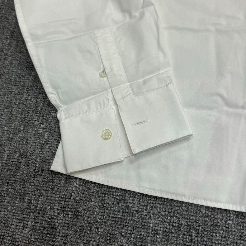 Dior white long sleeve shirt by Dior Size US L / EU 52-54 / 3 - 6 Thumbnail