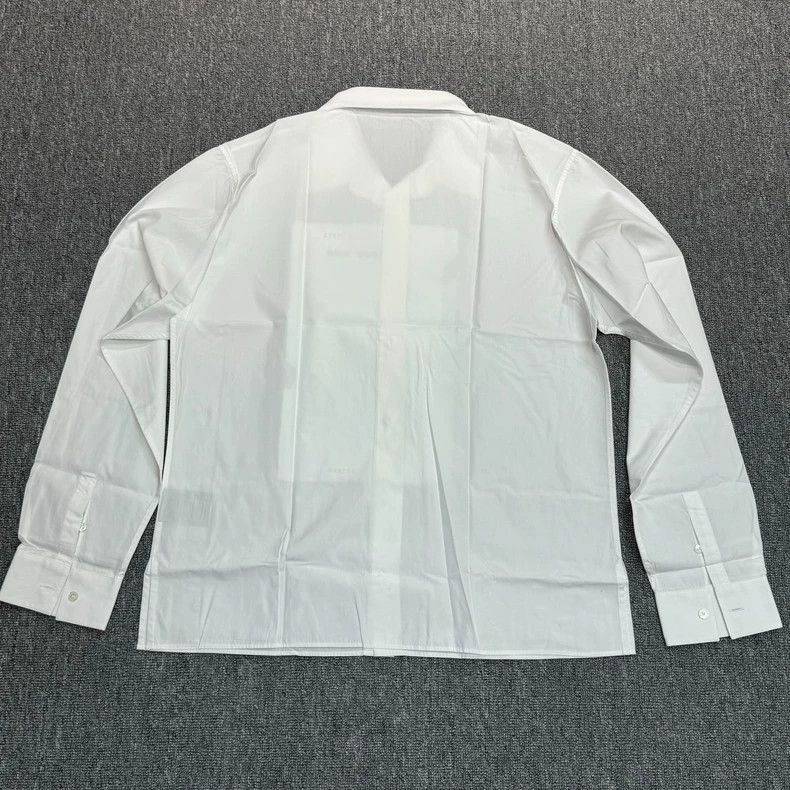 Dior white long sleeve shirt by Dior Size US L / EU 52-54 / 3 - 2 Thumbnail
