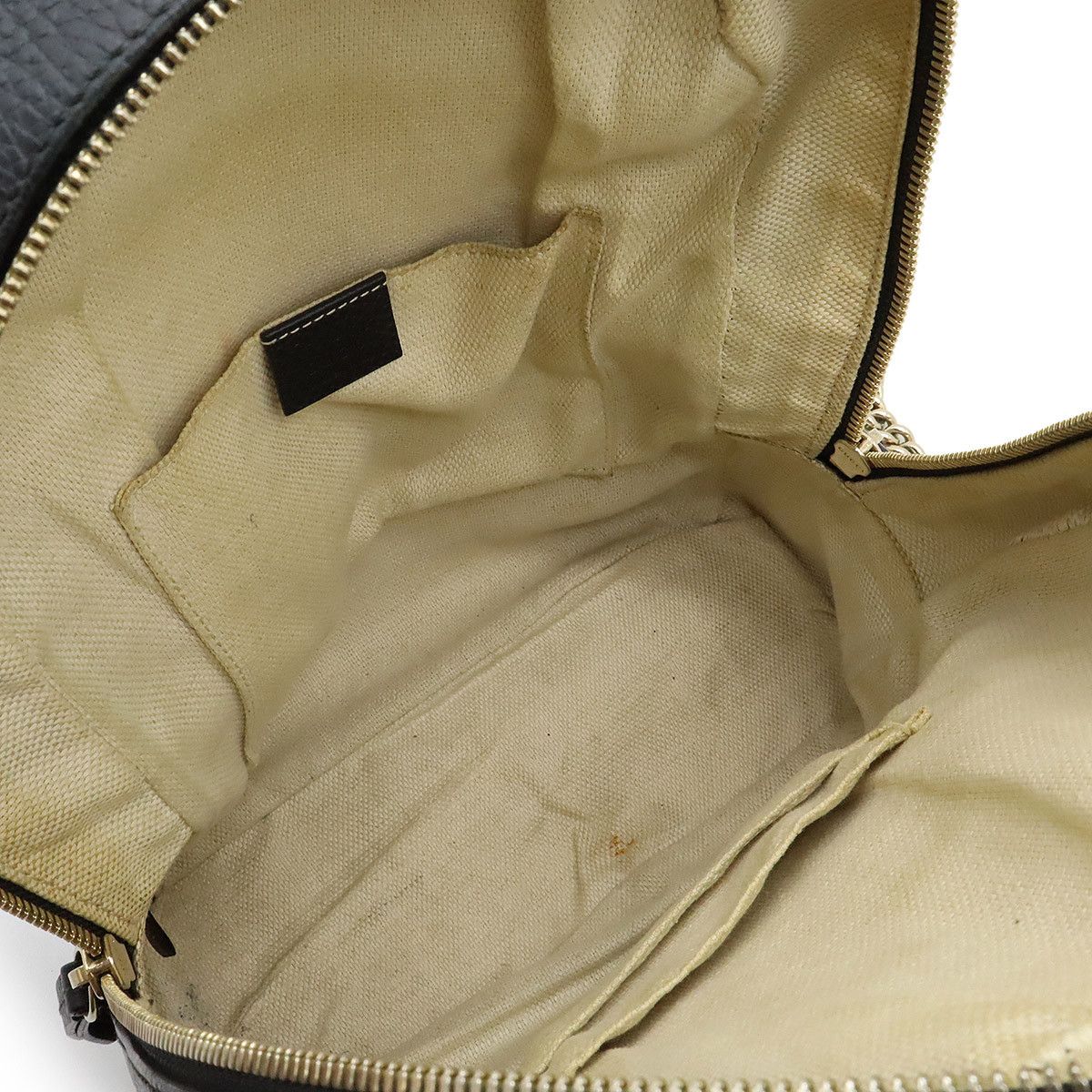 Gucci Gucci Gucci Soho Interlocking G Leather Backpack Leather Backpack 536192 Size ONE SIZE - 6 Thumbnail