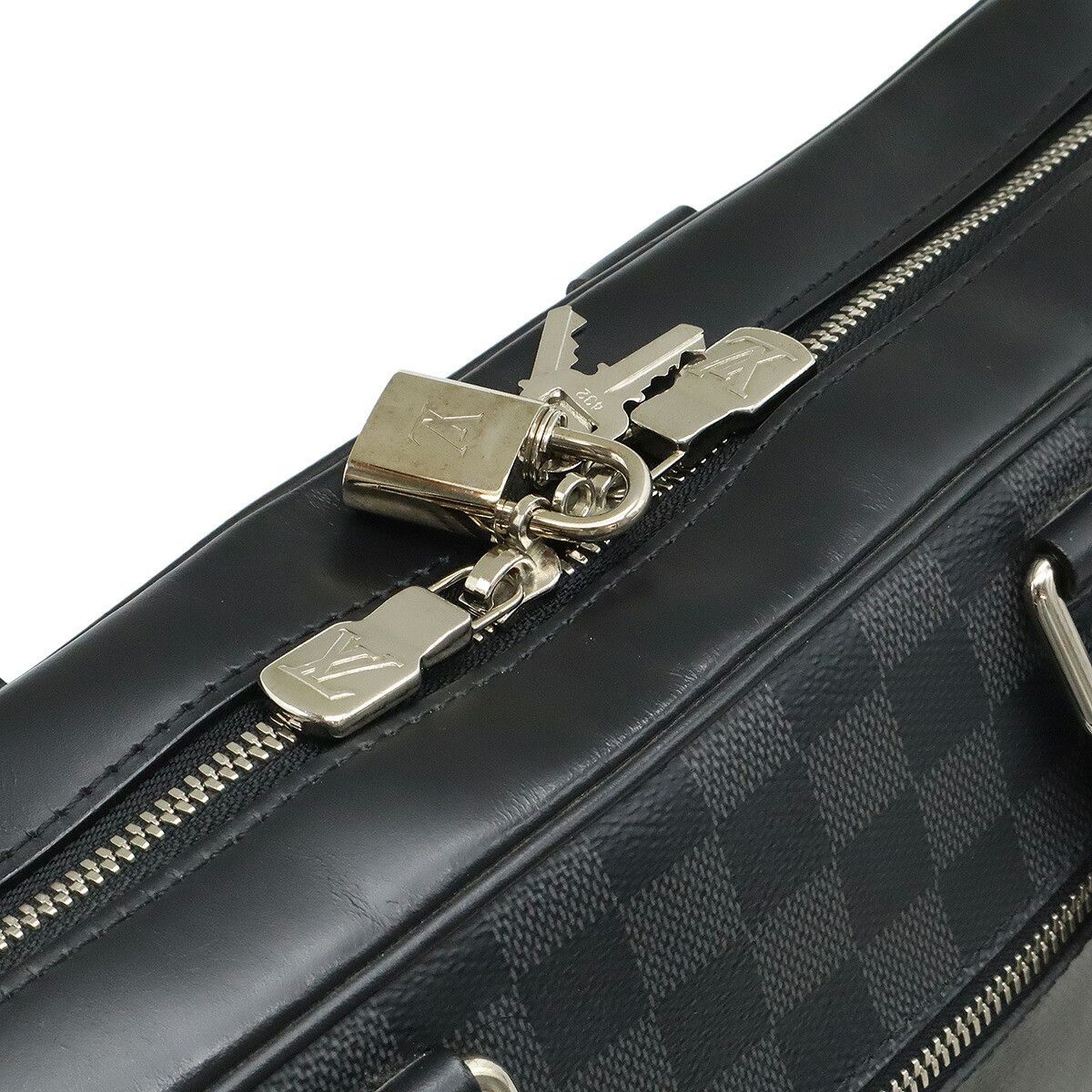 Louis Vuitton Louis Vuitton Louis Vuitton PDB MM NM Damier Graphite Briefcase 2way Canvas Business Bag N50200 Size ONE SIZE - 5 Thumbnail