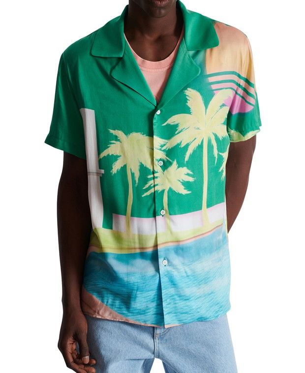 Balmain Short-sleeved shirt - casual fit Size US XL / EU 56 / 4 - 2 Thumbnail