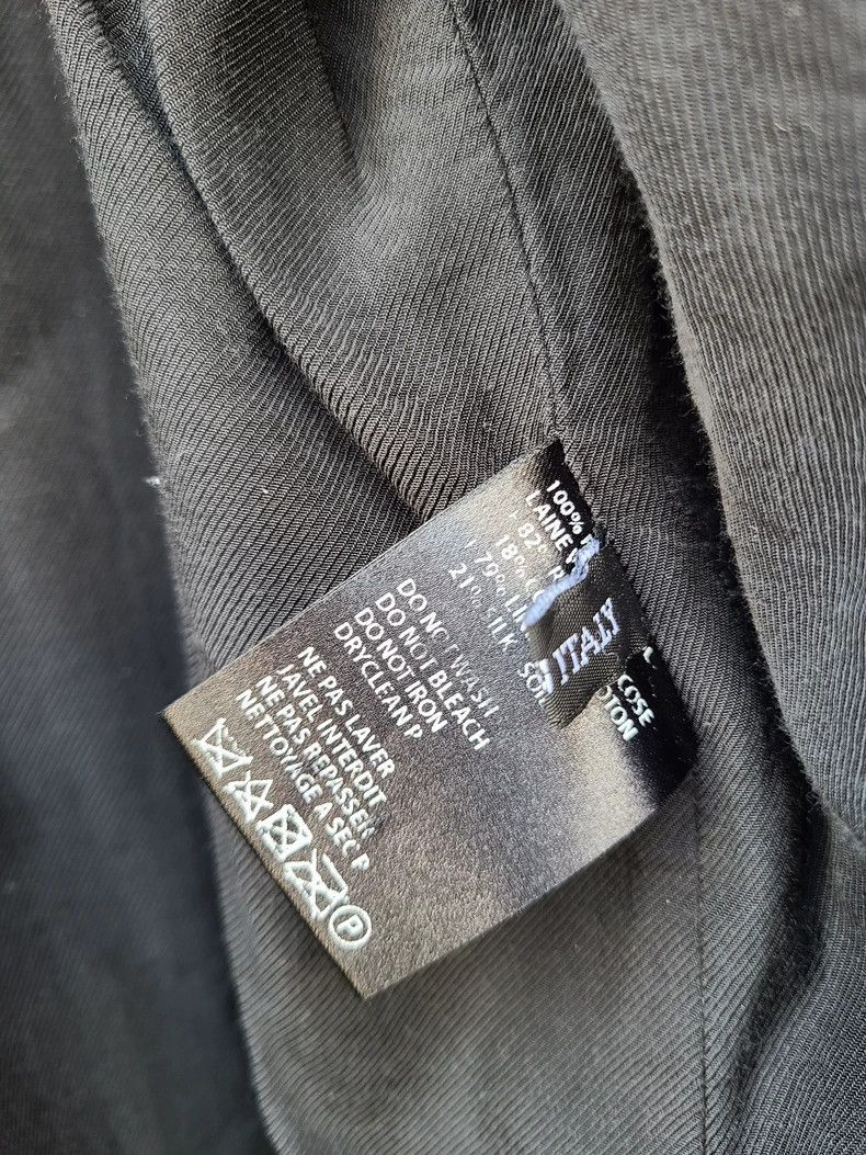 Ann Demeulemeester Ann Demeulemeester Embroidered Black Blazer - dmc Size US L / EU 52-54 / 3 - 9 Thumbnail