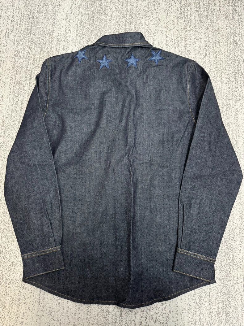 Givenchy givenchy denim shirt with star embroidery - dmc Size US XS / EU 42 / 0 - 6 Thumbnail