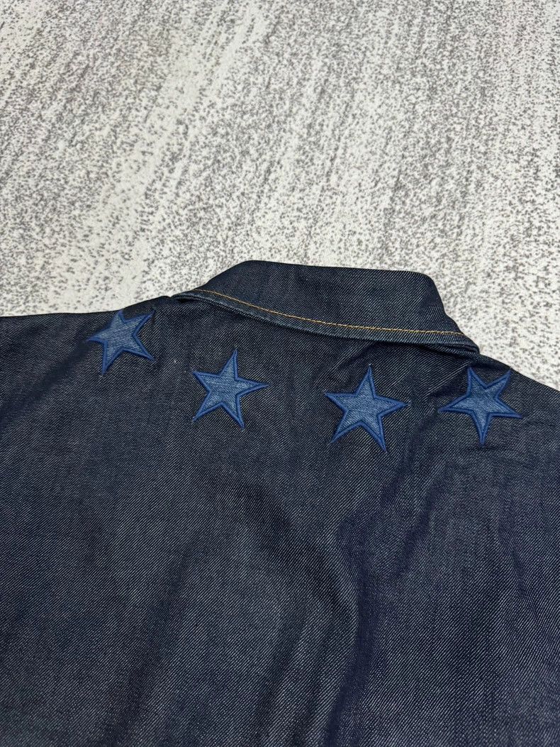 Givenchy givenchy denim shirt with star embroidery - dmc Size US XS / EU 42 / 0 - 7 Thumbnail