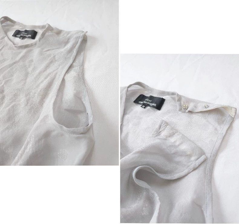 Comme des Garcons comme des garcons sleeveless lightweight top - dmc Size US M / EU 48-50 / 2 - 8 Thumbnail