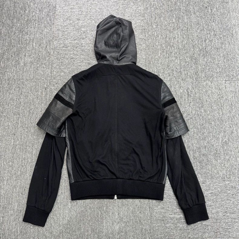 Givenchy Givenchy Black Hooded Leather Jacket - dmc Size US M / EU 48-50 / 2 - 2 Thumbnail