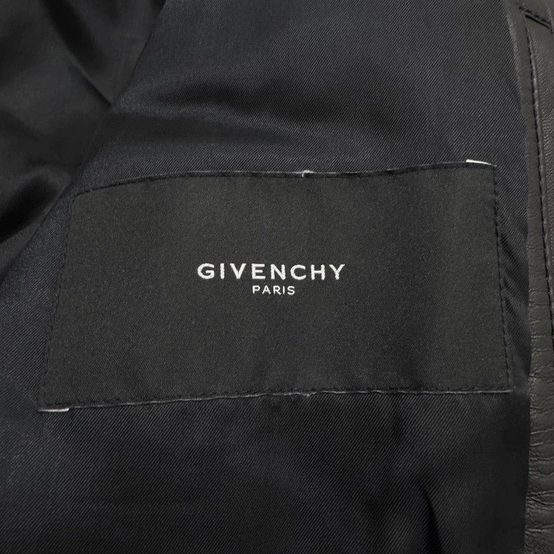 Givenchy Givenchy Black Hooded Leather Jacket - dmc Size US M / EU 48-50 / 2 - 3 Thumbnail