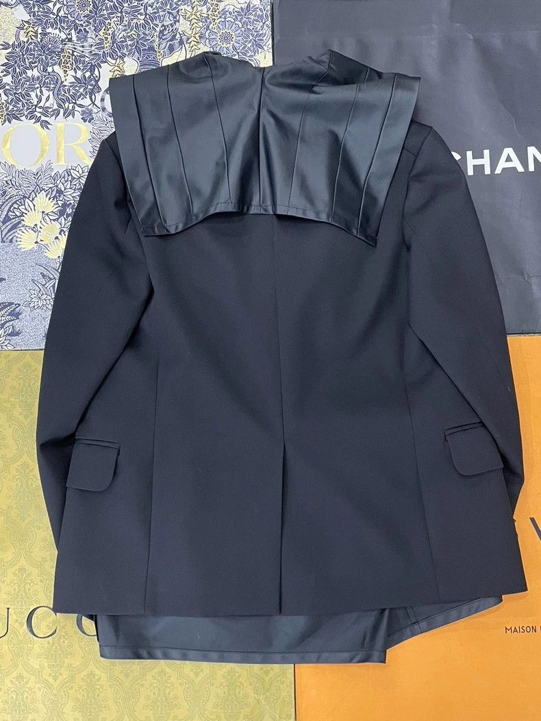 Comme des Garcons comme des garçons navy double-breasted blazer - dmc Size US M / EU 48-50 / 2 - 3 Thumbnail