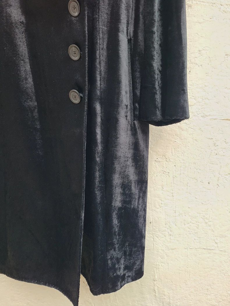 Ann Demeulemeester ann demeulemeester velvet outerwear coat - dmc Size US M / EU 48-50 / 2 - 4 Thumbnail