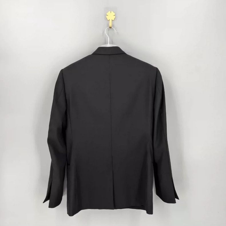Givenchy givenchy black wool tailored suit jacket - dmc Size US L / EU 52-54 / 3 - 2 Thumbnail
